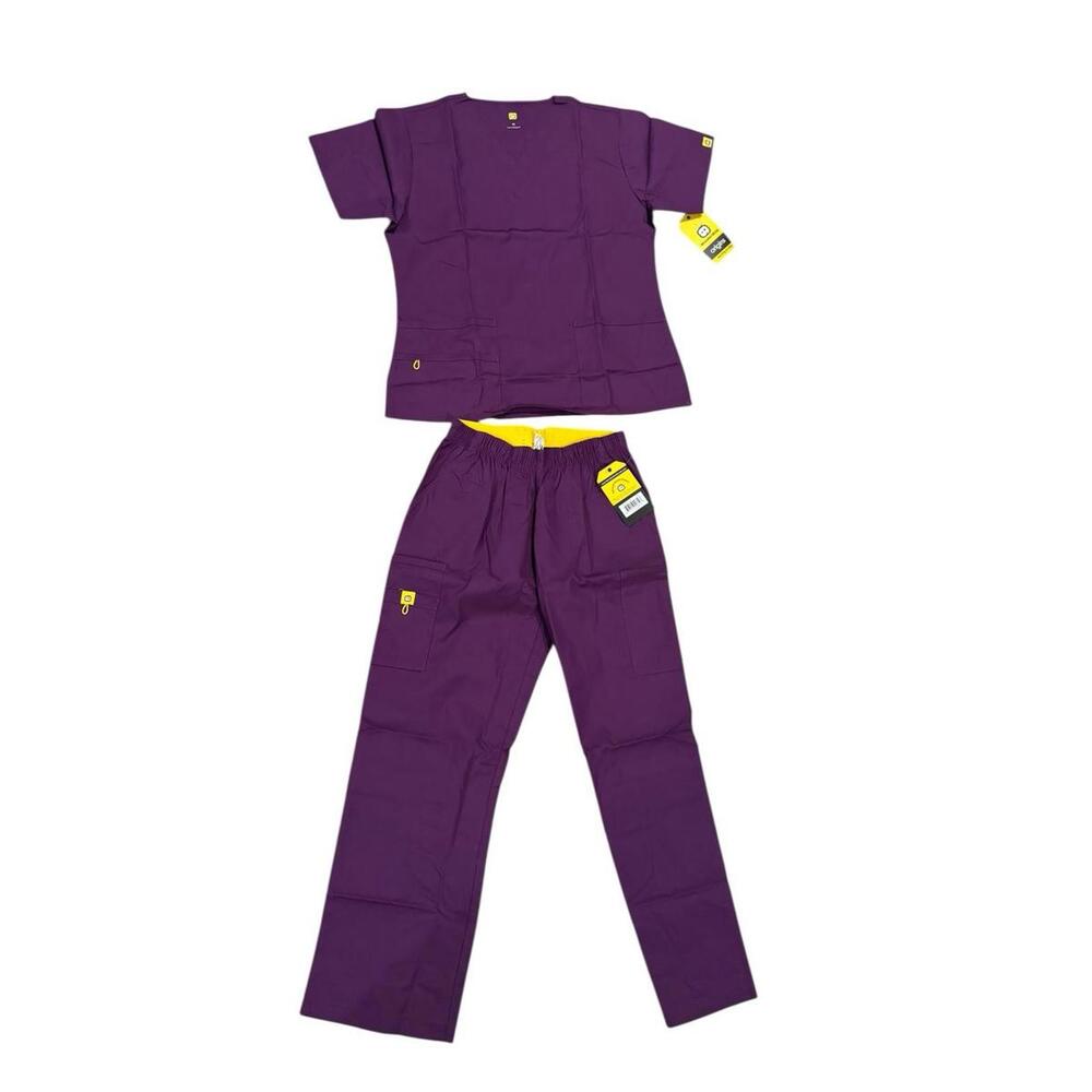 wonderwink scrub set Purple Size Medium